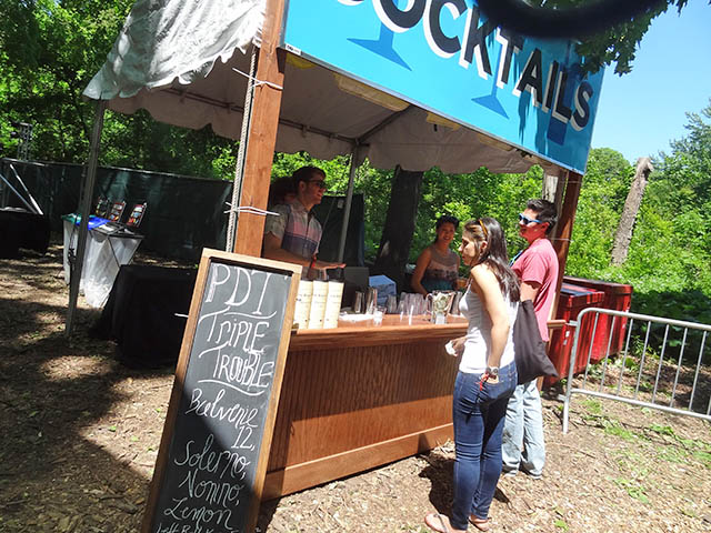 cocktail stand