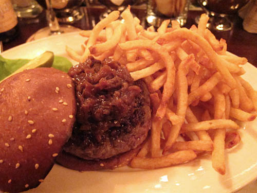 02 Black Label Burger and Fries - Minetta Tavern