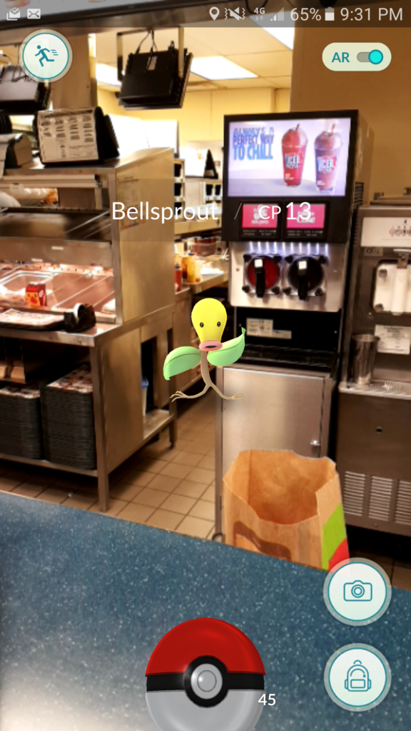07 Pokemon GO in Burger King